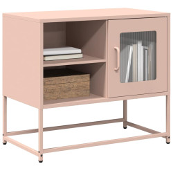 Móvel de TV 68x39x60,5 cm aço rosa