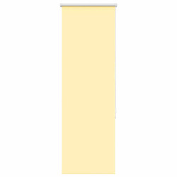 Persiana de enrolar 55x150 cm largura tecido 50,7 cm poliéster