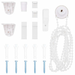 19 Peças de acessórios para estores de 18 mm