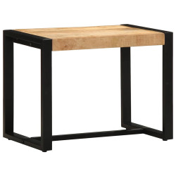 Banco 60x35x45 cm madeira de mangueira áspera maciça