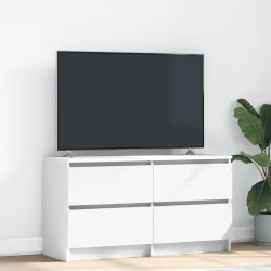 Móvel de TV 100x35x54 cm derivados de madeira branco