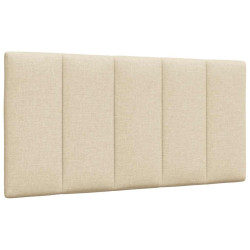 Almofadão de cabeceira hanko 100 cm tecido creme