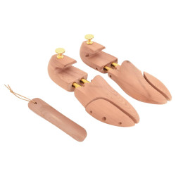 Alargador de calçado com calçadeira eu 44-45 cedro maciço