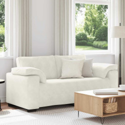 Sofá-luvas 180x77x82 cm veludo creme