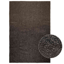 Tapete zizur antracite 160x230 cm aspeto juta interior exterior