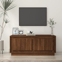 Mesa de centro 102x50x44 cm derivados madeira carvalho castanho