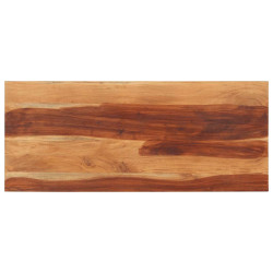 Tampo de mesa madeira de acácia maciça 15-16 mm 60x140 cm