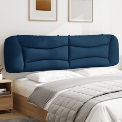 Almofadão de cabeceira hvar 200 cm tecido azul
