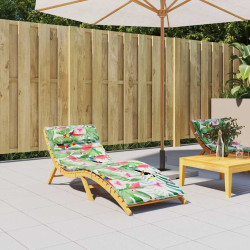 Almofadão p/ espreguiçadeira 180x60x4 cm tecido oxford multicor