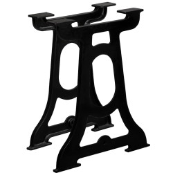 Pernas p/ mesa de jantar 2 pcs estrutura em y ferro fundido