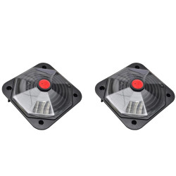Conjunto de 2 aquecedores solares de piscina 735w