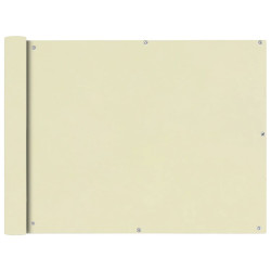 Tela varanda tecido oxford 90x400 cm creme