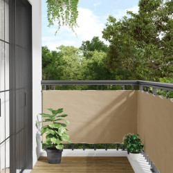 Tela varanda tecido oxford 75x600 cm bege