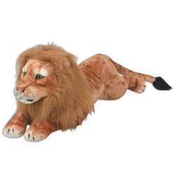 Leão de peluche, castanho, xxl