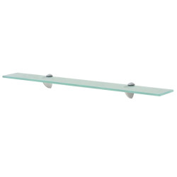 Prateleira flutuante vidro 70x20 cm 8 mm