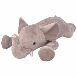 Elefante de brincar em pelúcia xxl 95 cm