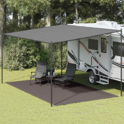 Tapete de campismo para tenda 300x500 cm antracite