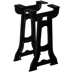 Pernas para banco 2 pcs estrutura em y ferro fundido