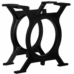 Pernas para mesa de centro 2 pcs estrutura em o ferro fundido