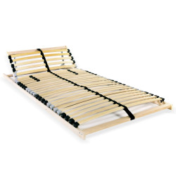 Estrado de ripas com 28 ripas 7 zonas 90x200 cm