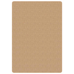 Tapete de divisão em juta com apoio de látex 160x230 cm natural