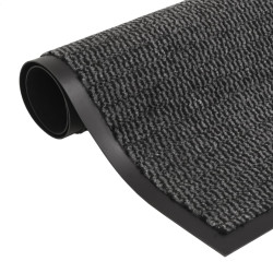 Tapete controlo de pó retangular tufado 120x180 cm antracite