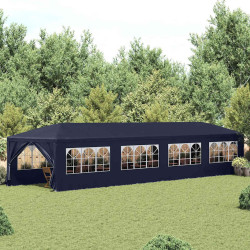 Tenda de jardim 3x12 m azul