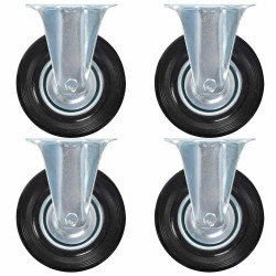 Rodas fixas 4 pcs 125 mm