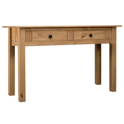 Mesa consola 110x40x72 cm pinho maciço panama