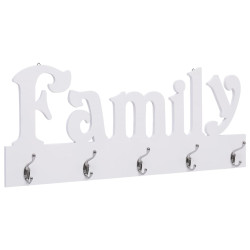 Cabide de parede family 74x29,5 cm