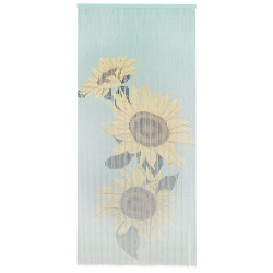 Cortina mosquiteira em bambu 90x200 cm