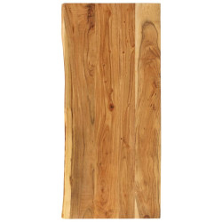 Tampo p/ móvel toucador wc 140x52x3,8 cm madeira acácia maciça