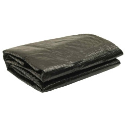Cobertura para piscina 356 cm PE preto