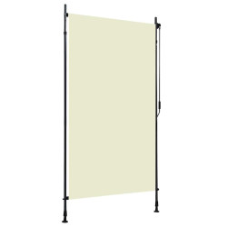 Estore de rolo para exterior 120x270 cm creme