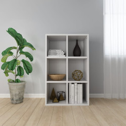 Estante/aparador 66x30x98 cm contraplacado branco