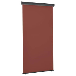 Toldo lateral para varanda 125x250 cm castanho