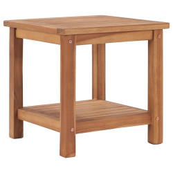 Mesa de centro 45x45x45 cm madeira de teca maciça