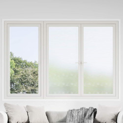 Película para janela fosca 0,9x50 m PVC design às riscas