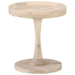 Mesa de apoio ø40x45 cm madeira de mangueira maciça