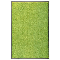 Tapete de porta lavável 60x90 cm verde