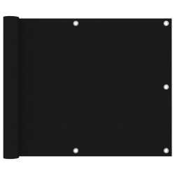 Tela de varanda 75x500 cm tecido oxford preto