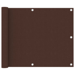 Tela de varanda 75x500 cm tecido oxford castanho
