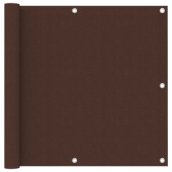 Tela de varanda 90x300 cm tecido oxford castanho