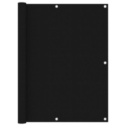 Tela de varanda 120x500 cm tecido oxford preto