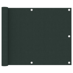 Tela de varanda 75x600 cm tecido oxford verde-escuro