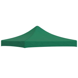 Teto para tenda de festas 3x3 m 270 g/m² verde