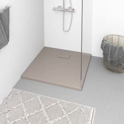 Base de chuveiro smc 90x90 cm castanho