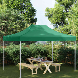 Teto para tenda de festas 4,5x3 m 270 g/m² verde