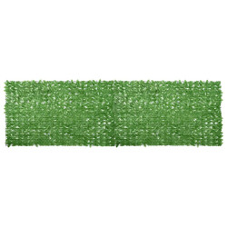 Tela de varanda com folhas verdes 500x150 cm