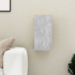 Móvel de TV 30,5x30x60 cm derivados de madeira cinzento cimento